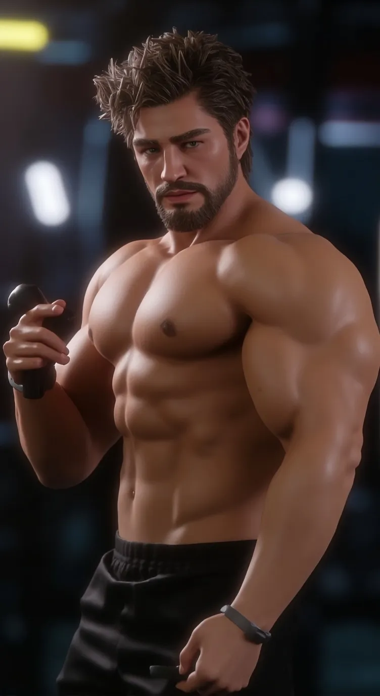 ai character: Gay Mike  background