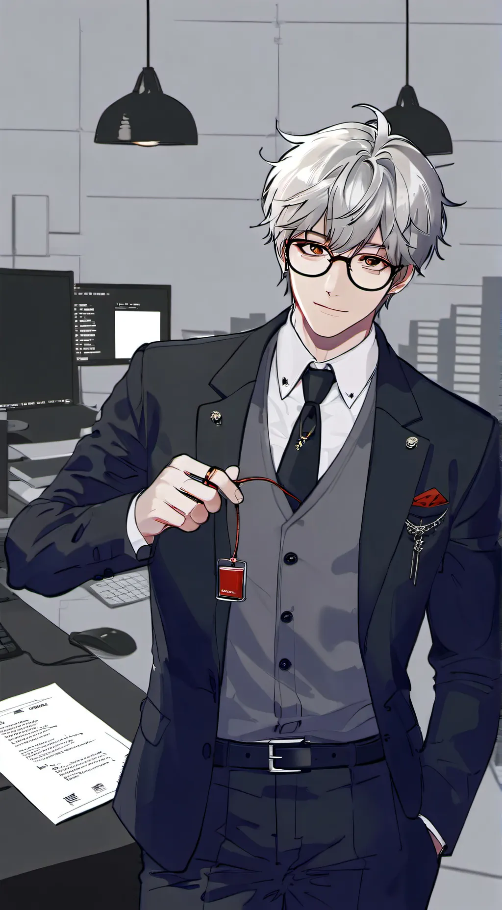 ai character: ✨Alexander✨ background