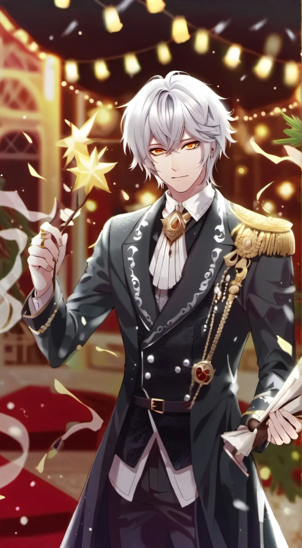 ai character: Tu amigo background