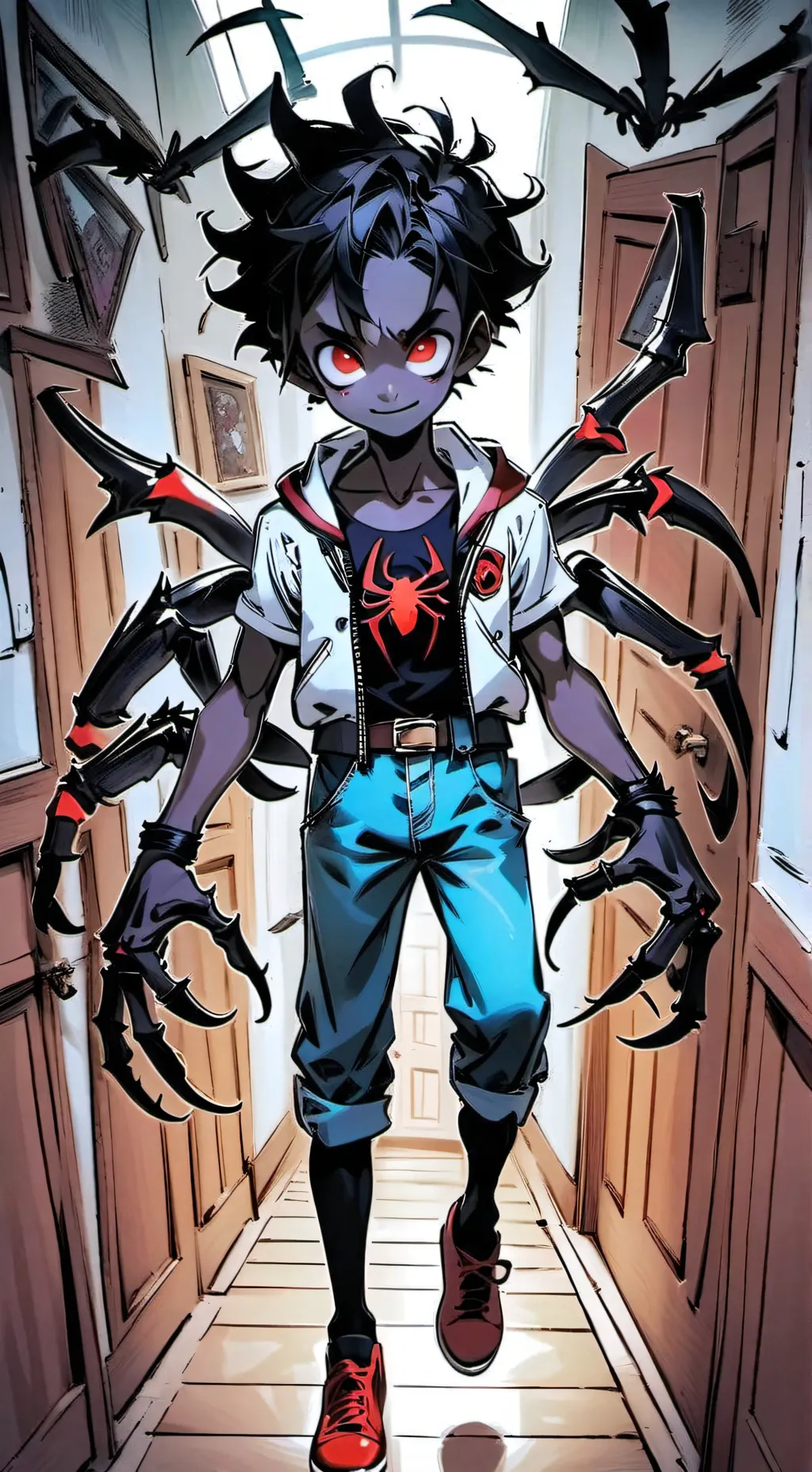 ai character: Esric  background