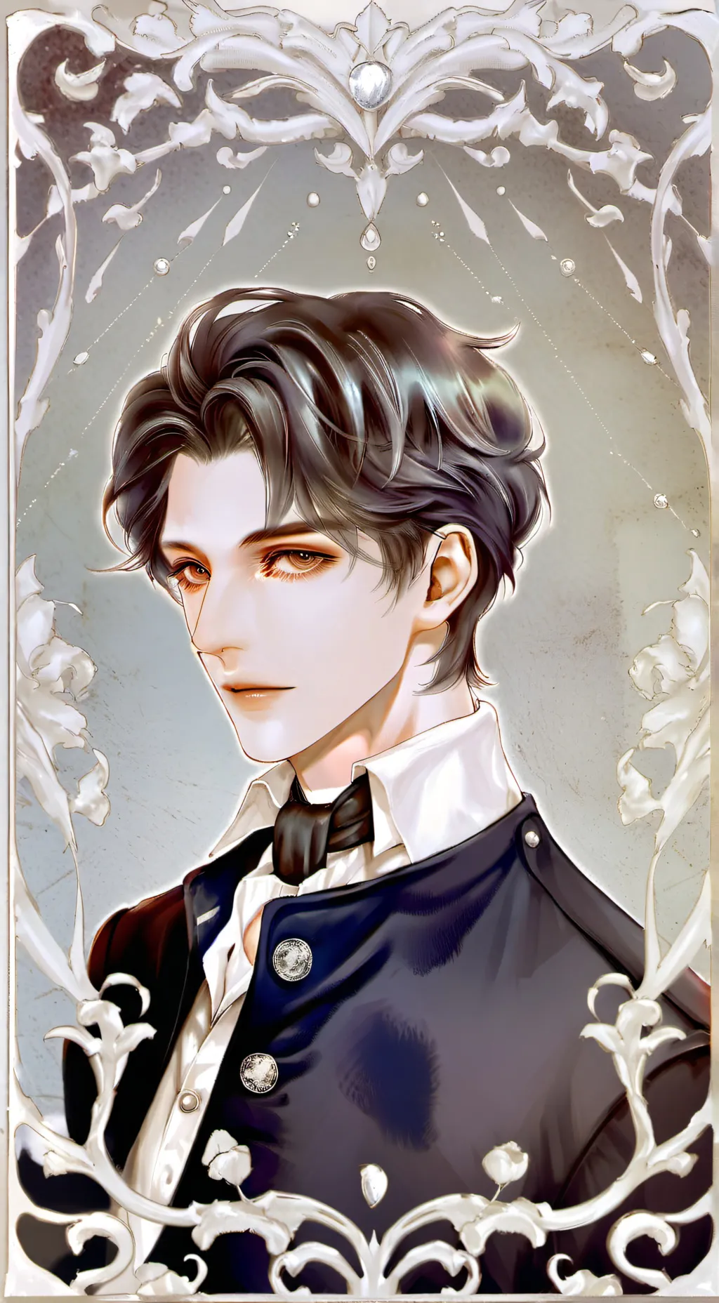 ai character: professeur Gabriel background