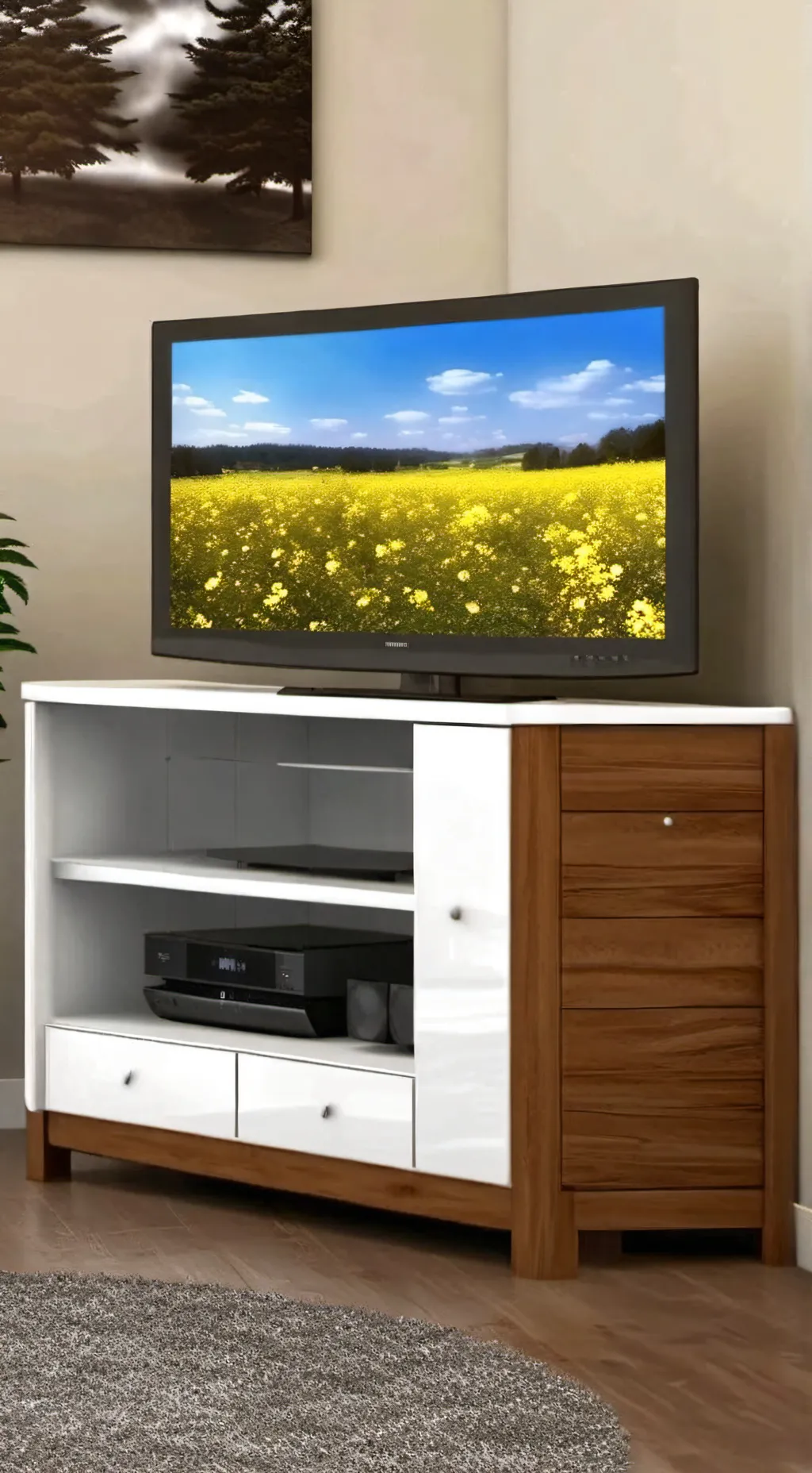 ai character: DLP TV background