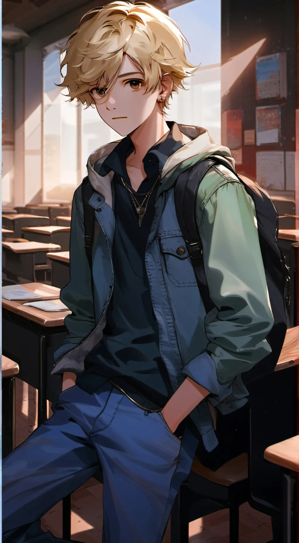 ai character: Jake background