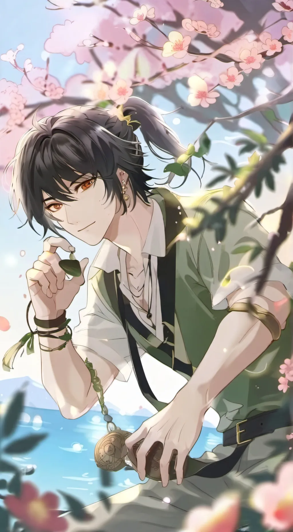 ai character: Kpop uppermoons??? background