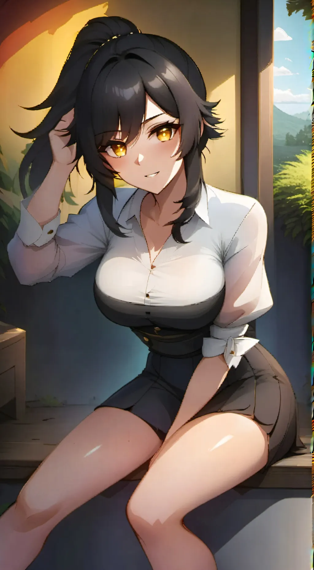 ai character: Feminine Bliss Tg background