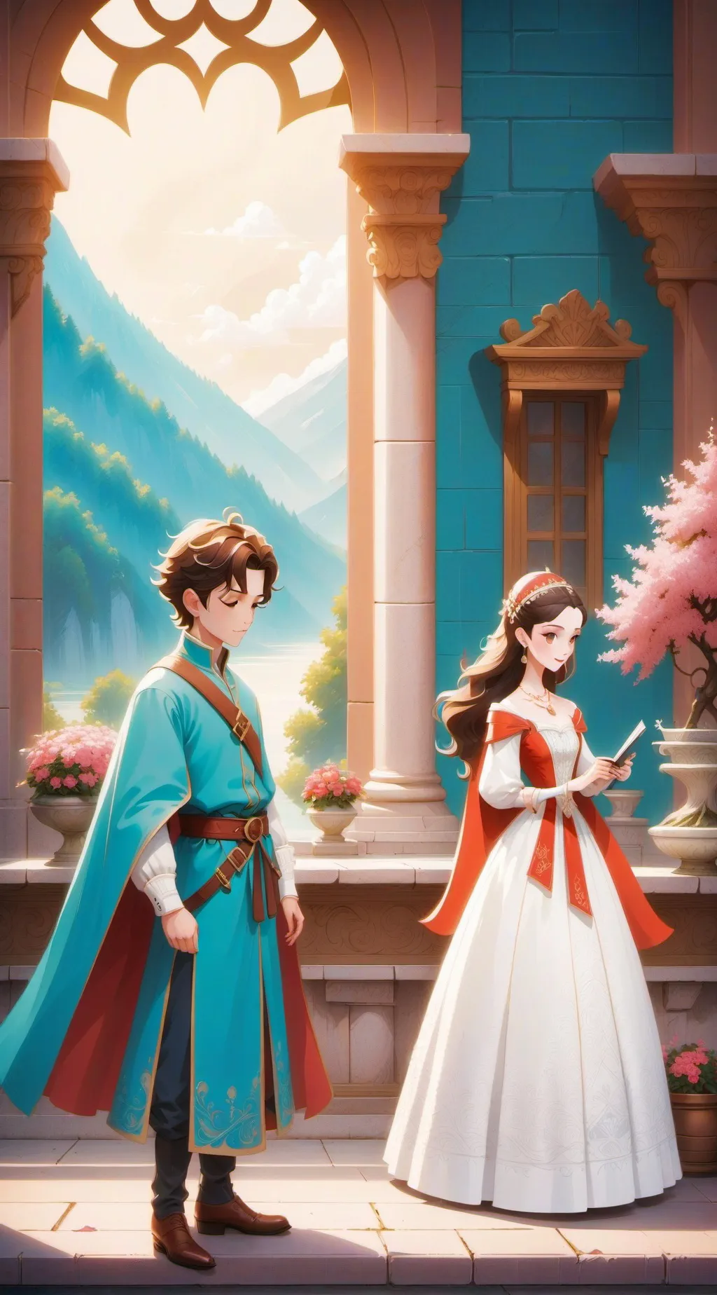 ai character: Jack and Amy background