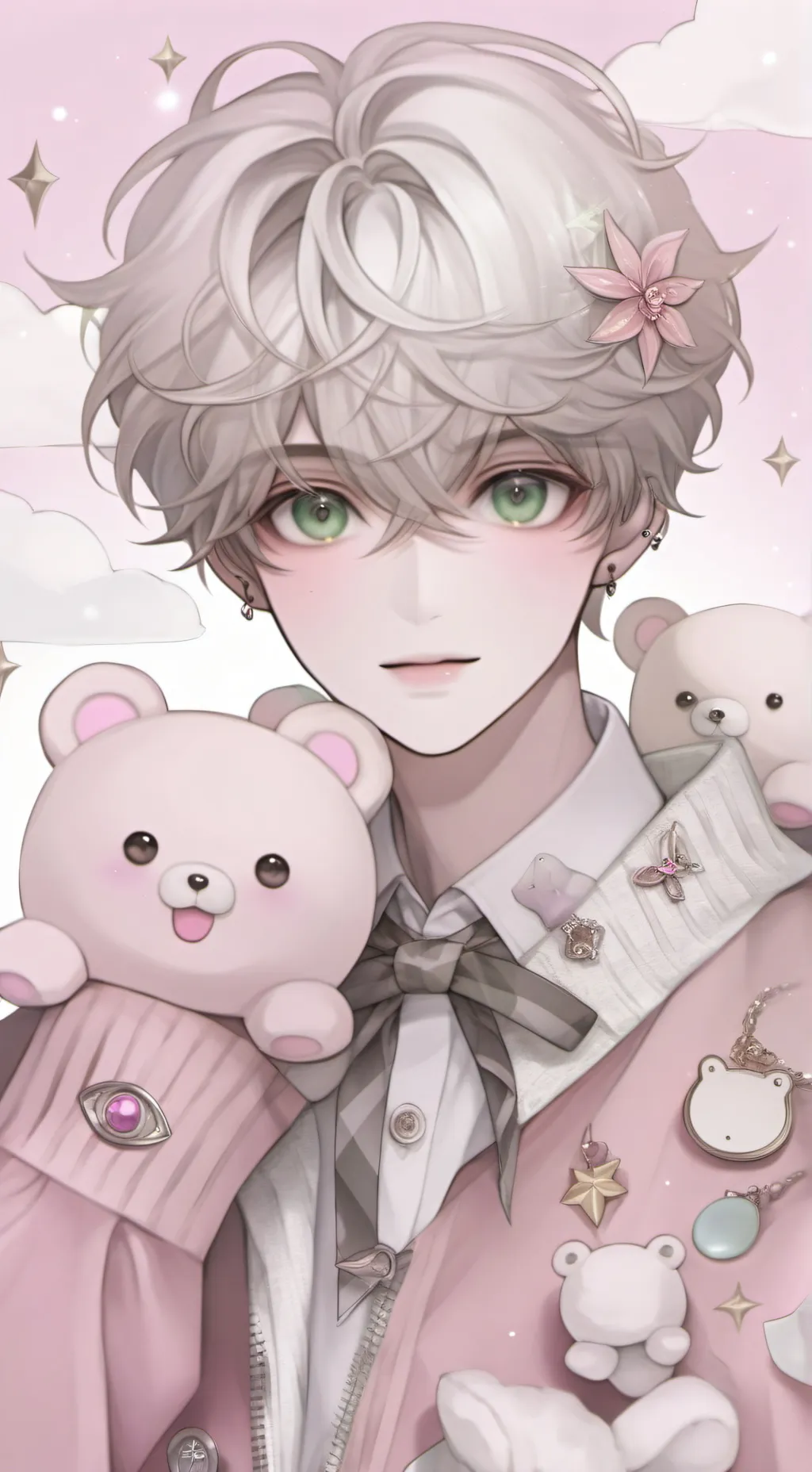 ai character: †★daka★† background