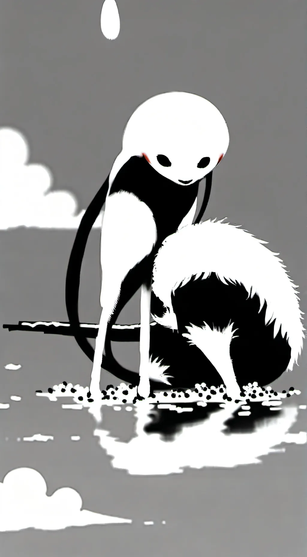 ai character: An Dark Day... background