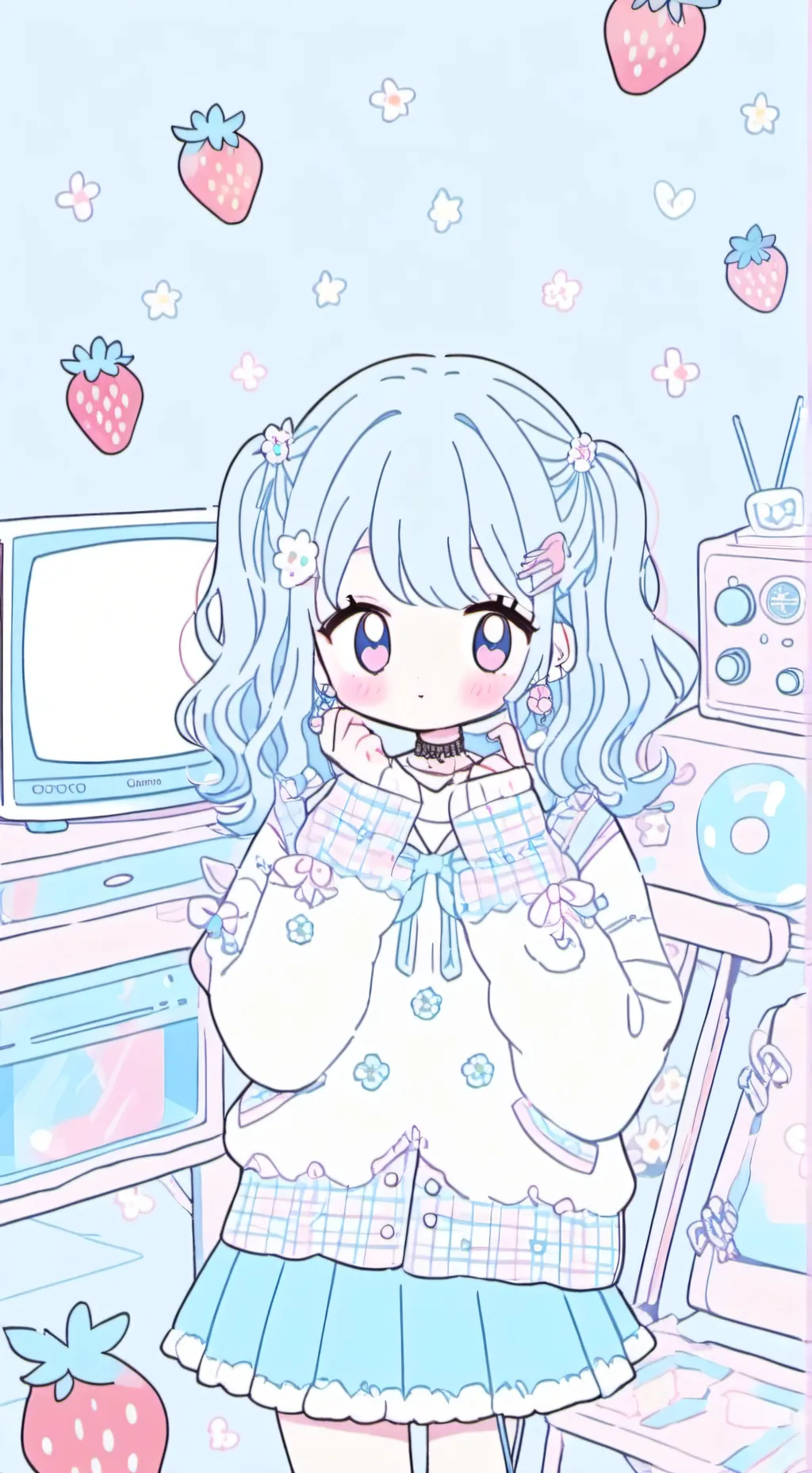 ai character: berryvision sprout background