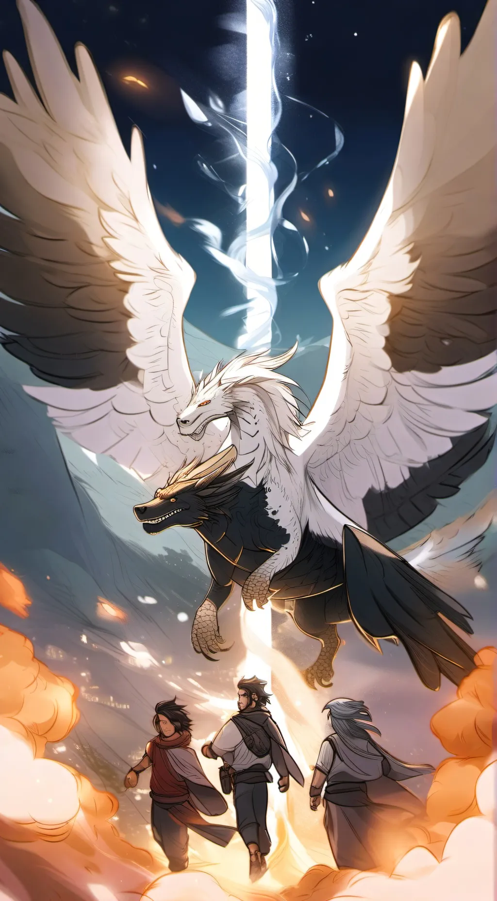 ai character: diamond winglet  background