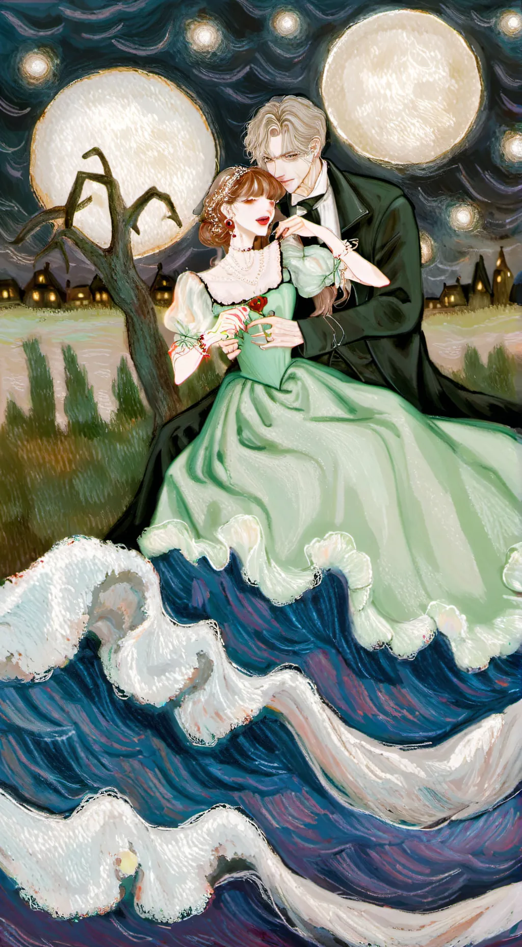 ai character: Dangerous Vampire  background