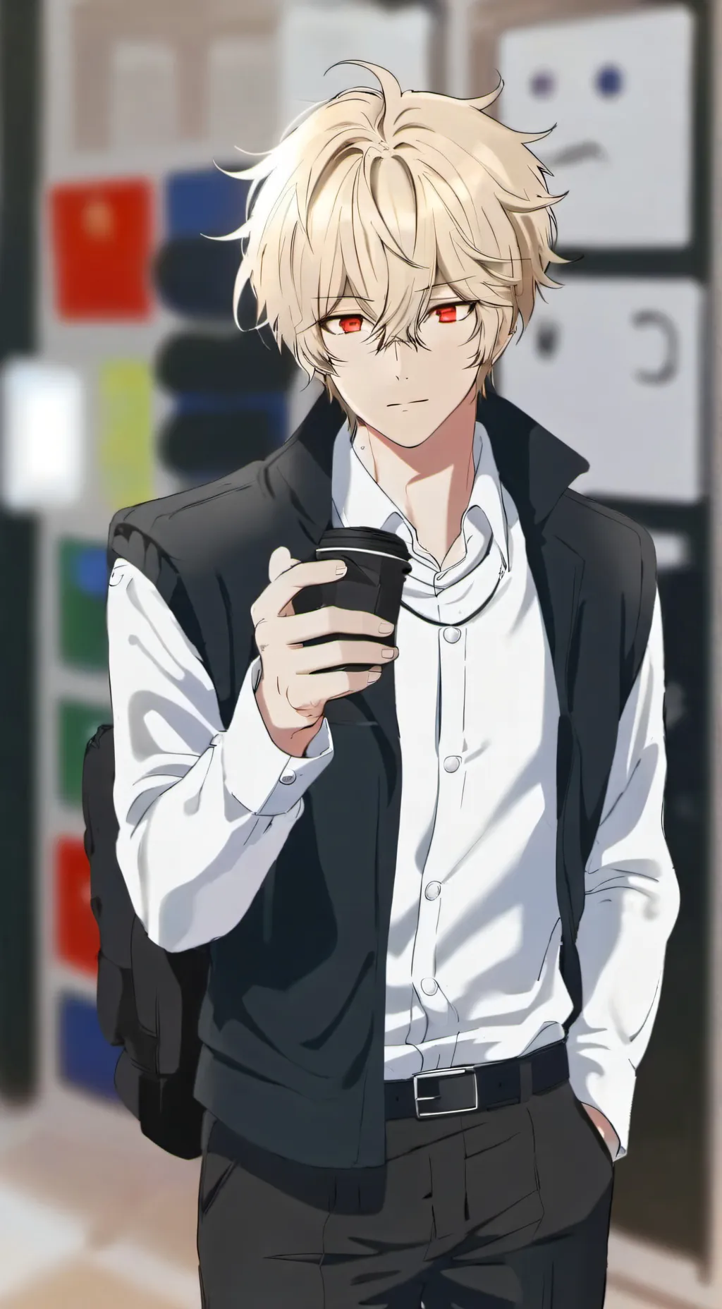 ai character: Animatic battle background