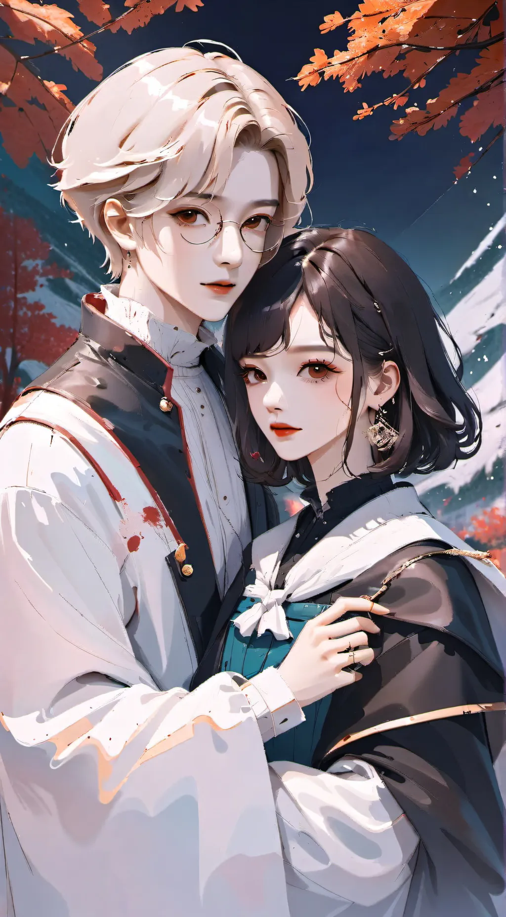 ai character: Даня и Соня background