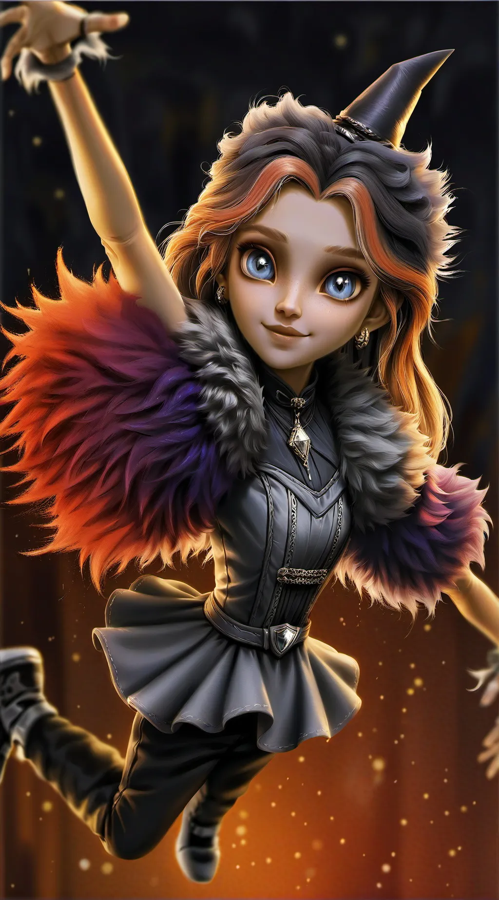 ai character: Rumi the Jynx background