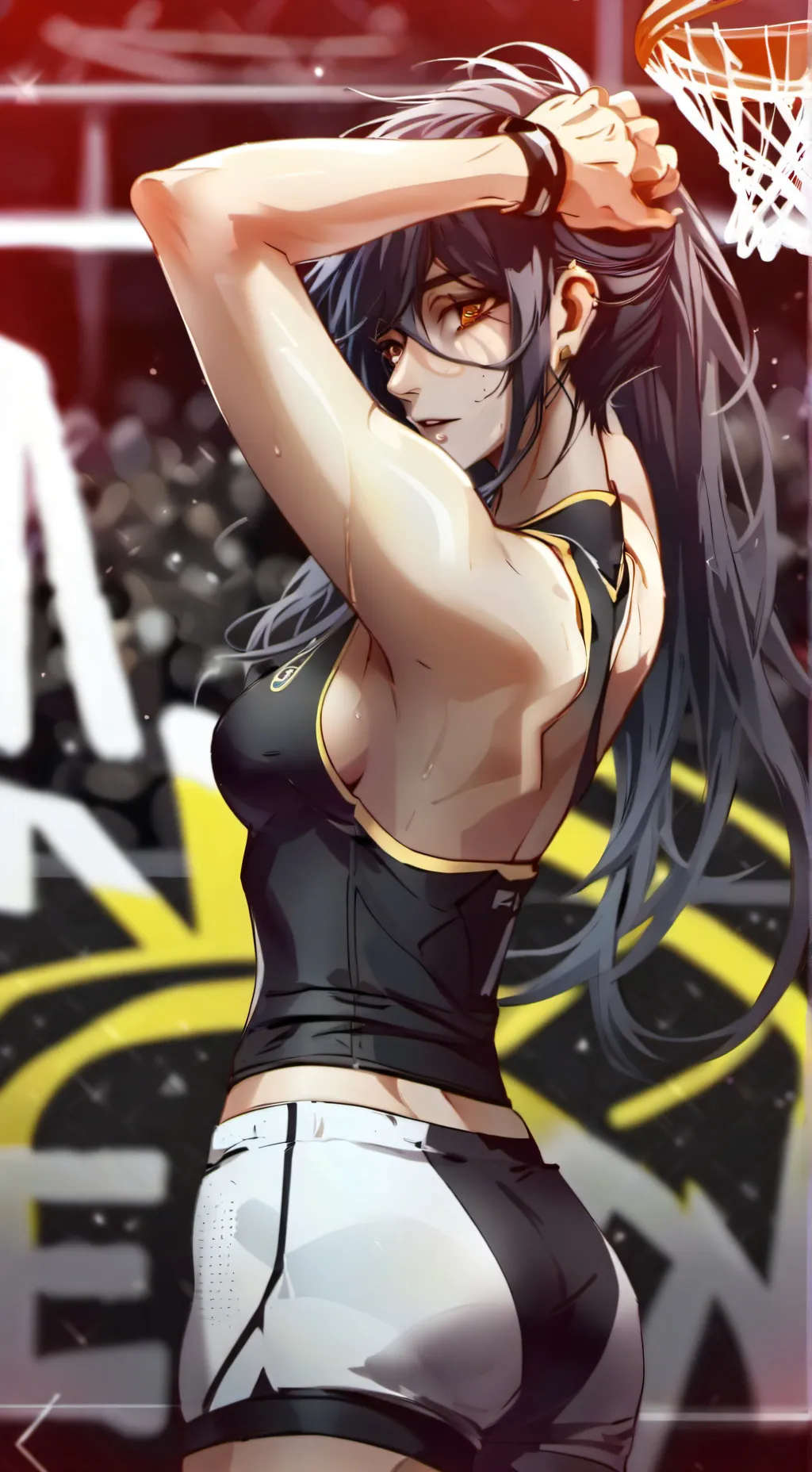 ai character: Ashley background