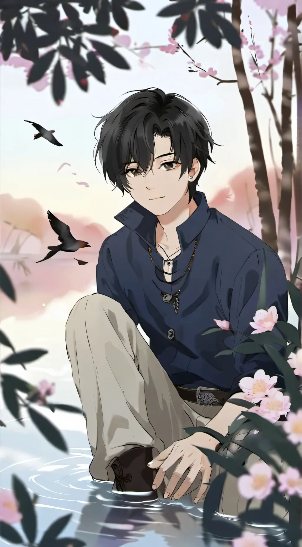 ai character: Raven Godwin  background