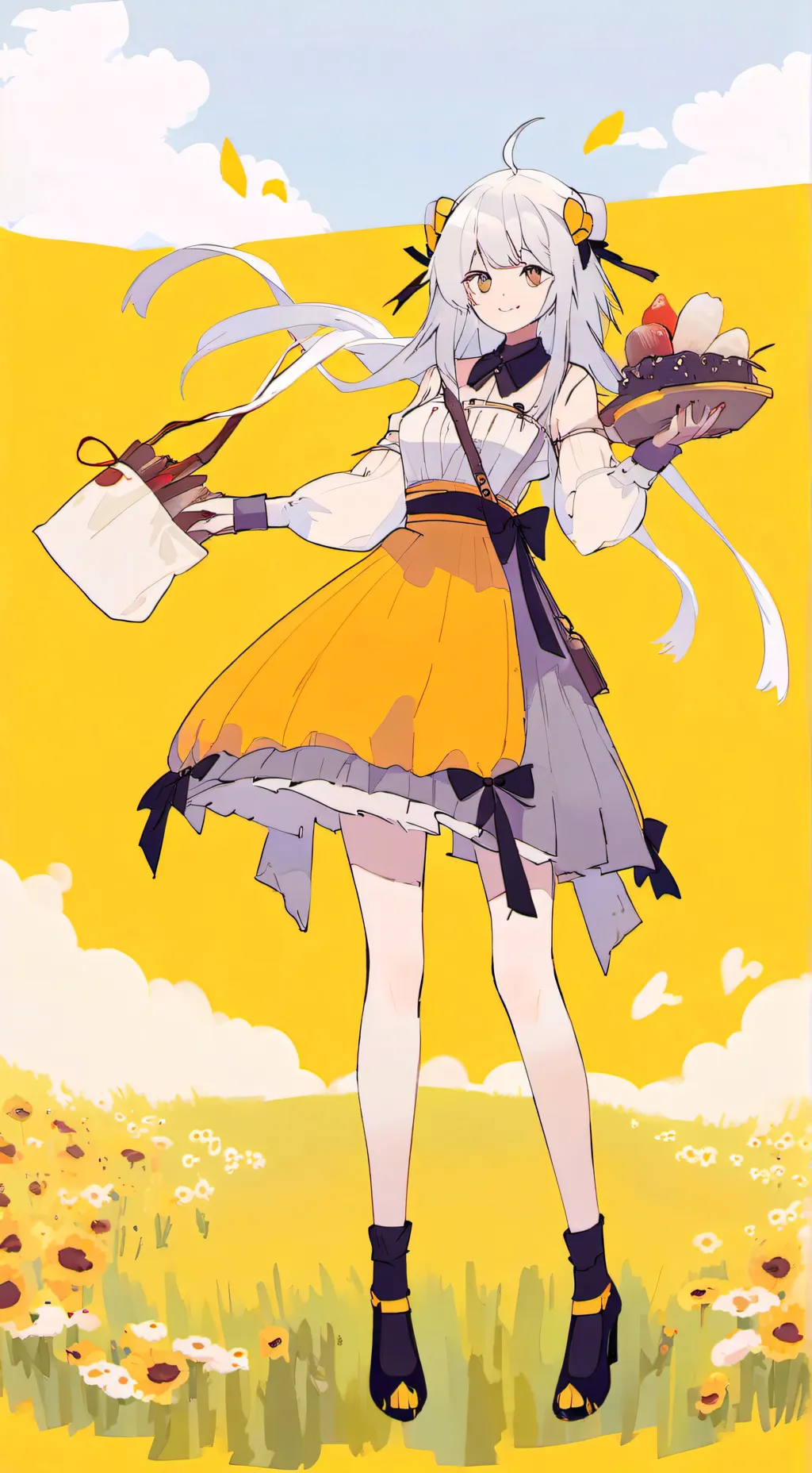 ai character: Mina  background