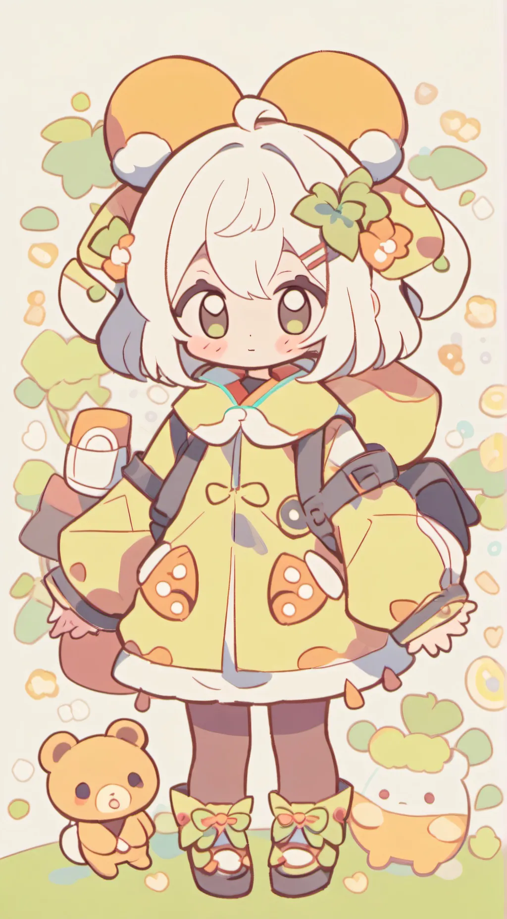 ai character: Sg sleepover (yes) background