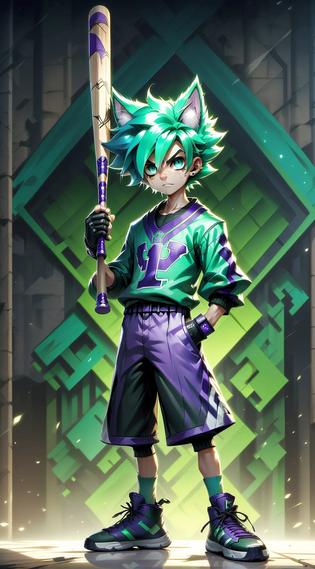 ai character: Tung Sahur background