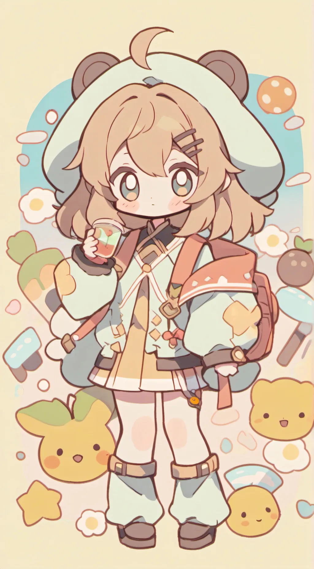 ai character: Mha  background