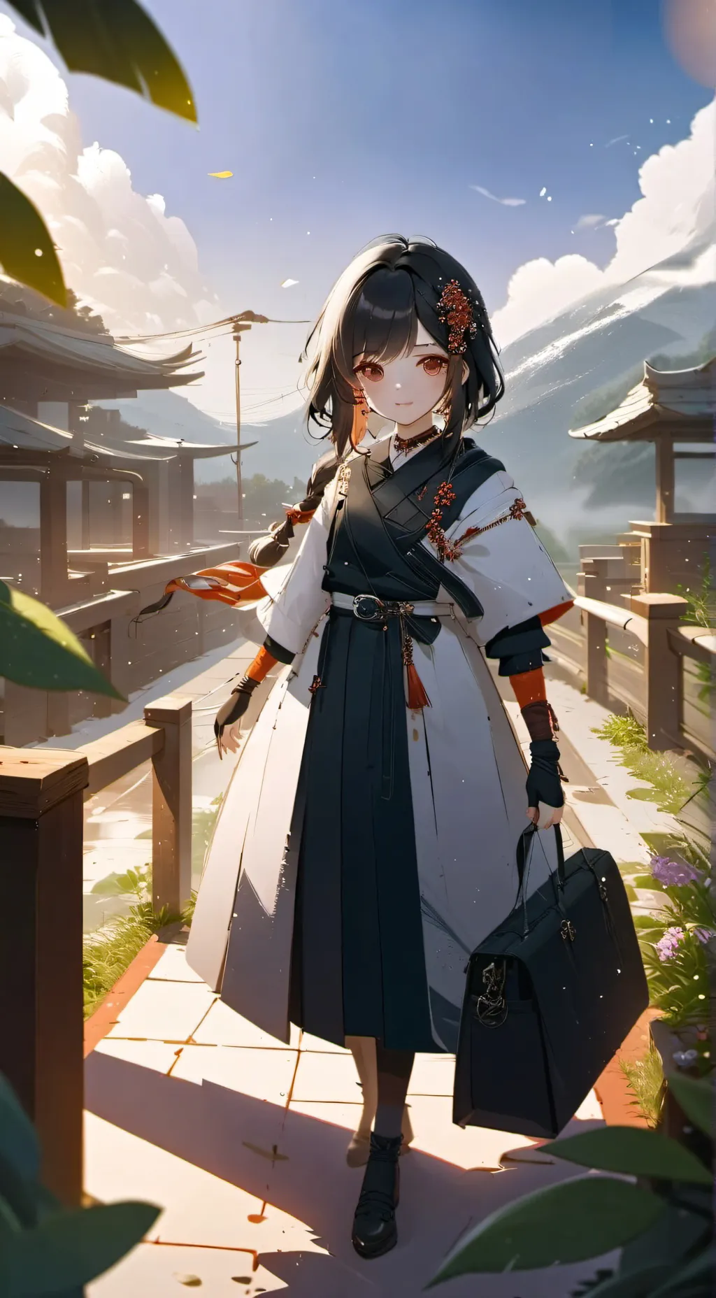 ai character: Okuma background