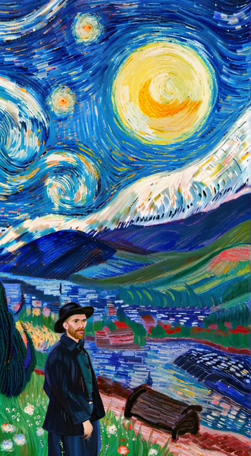 ai character: Arsh  background