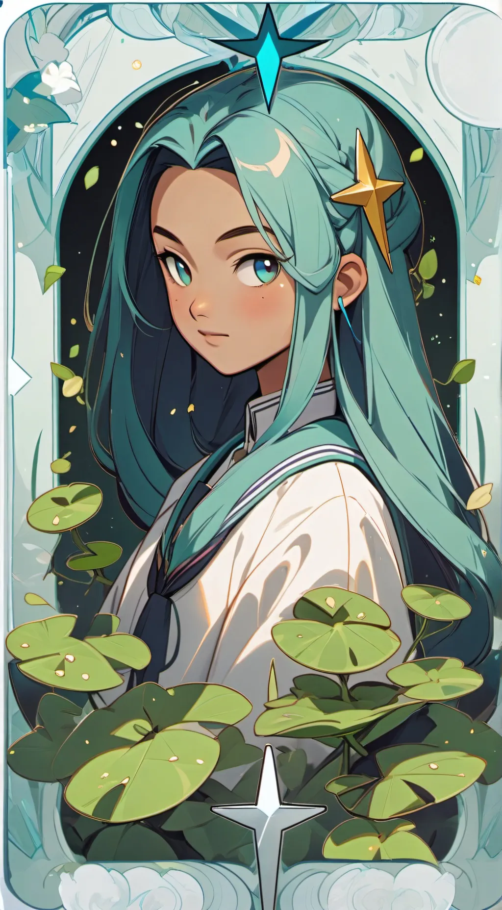 ai character: Bliss MD oc!! background