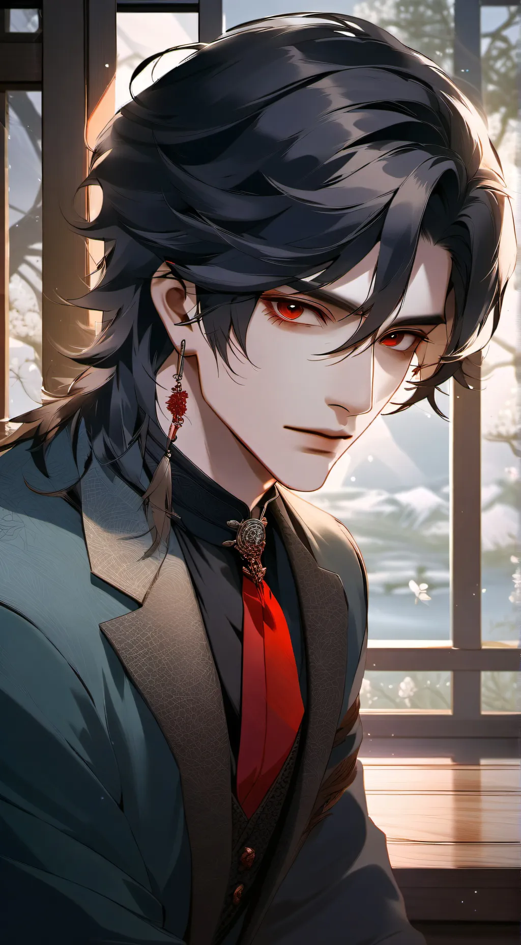 ai character: Liam Everett background