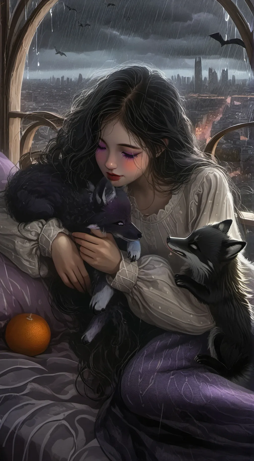 ai character: Mha background