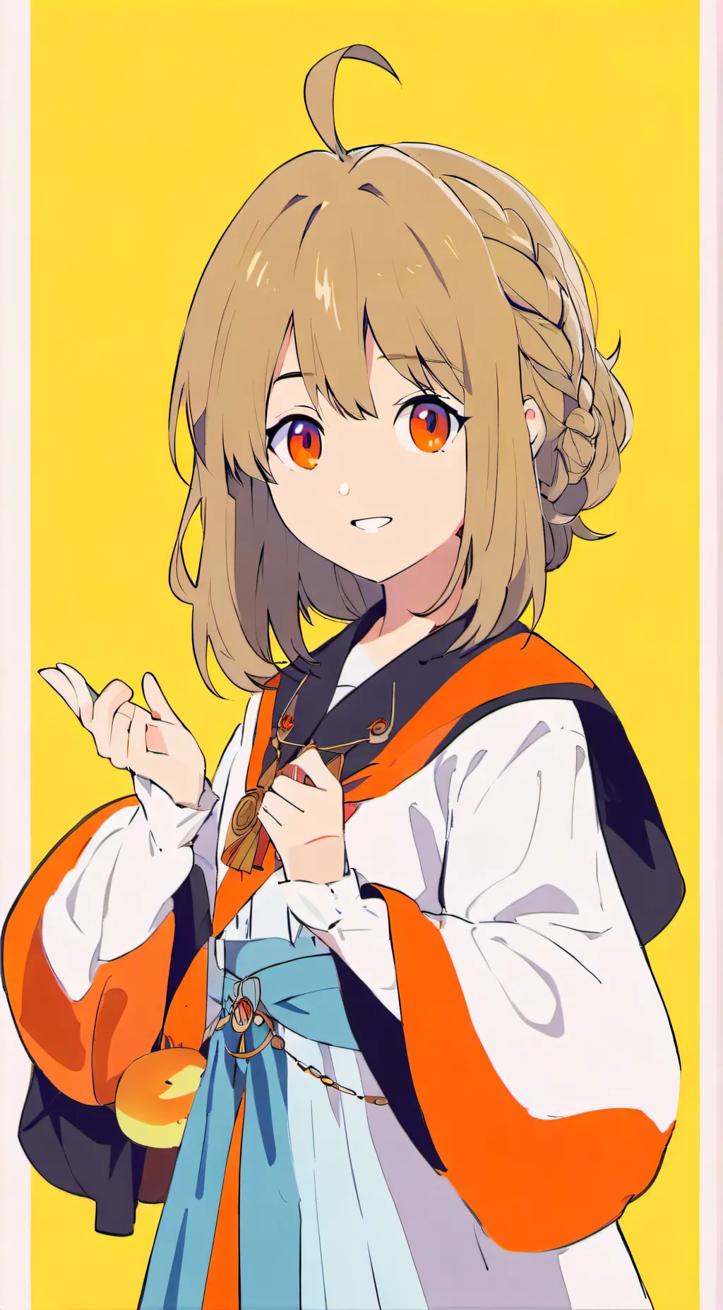 ai character: Lira Solar background