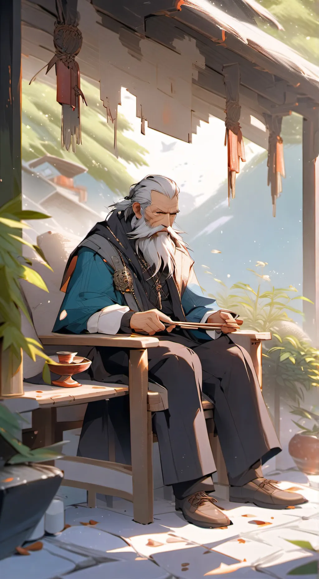 ai character: Richard background