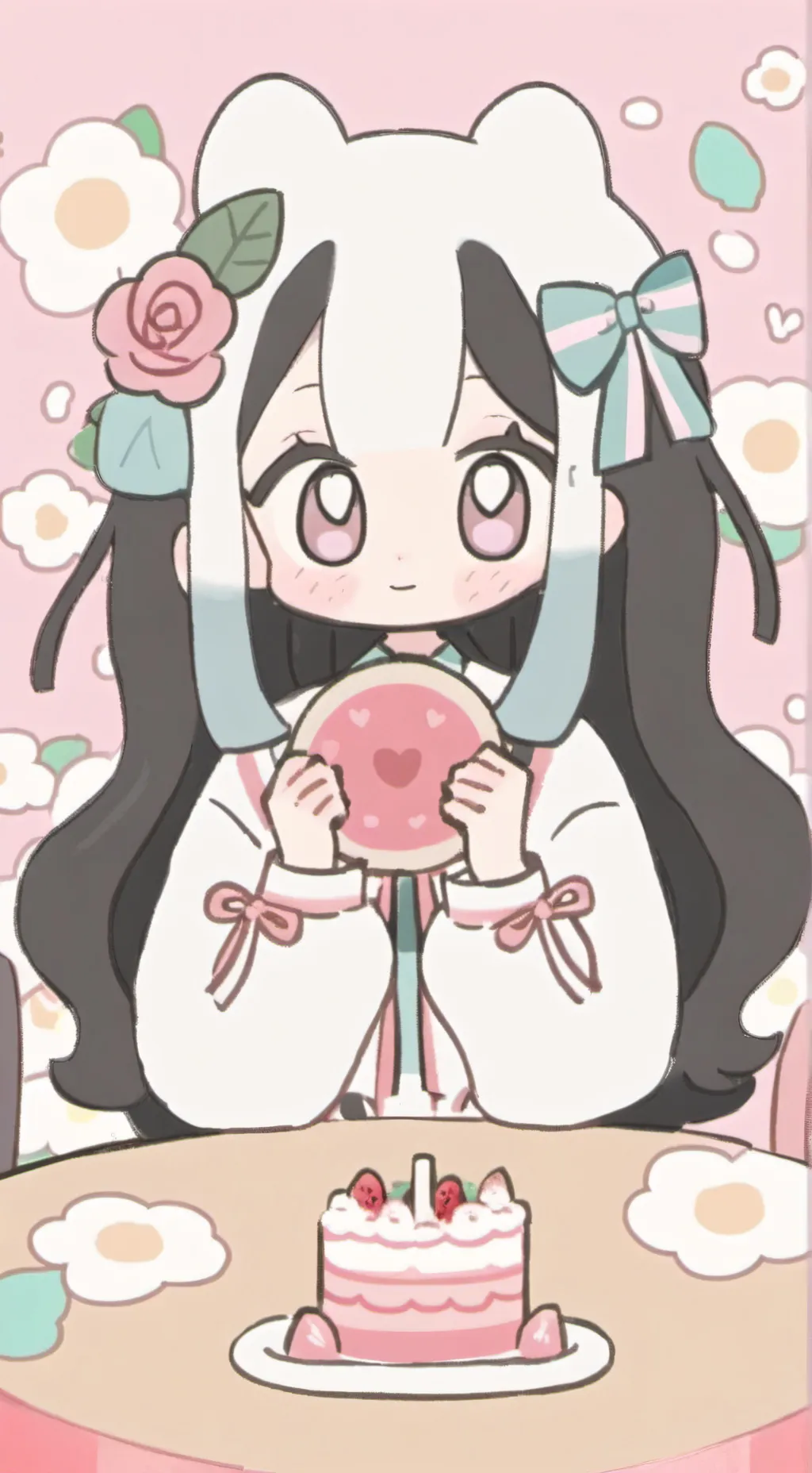 ai character: Sprunki reto background