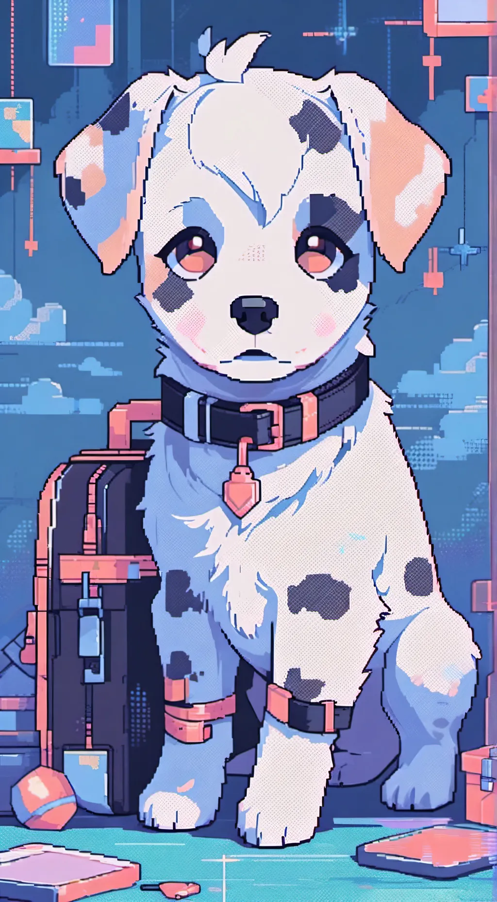 ai character: Athena ￼ background