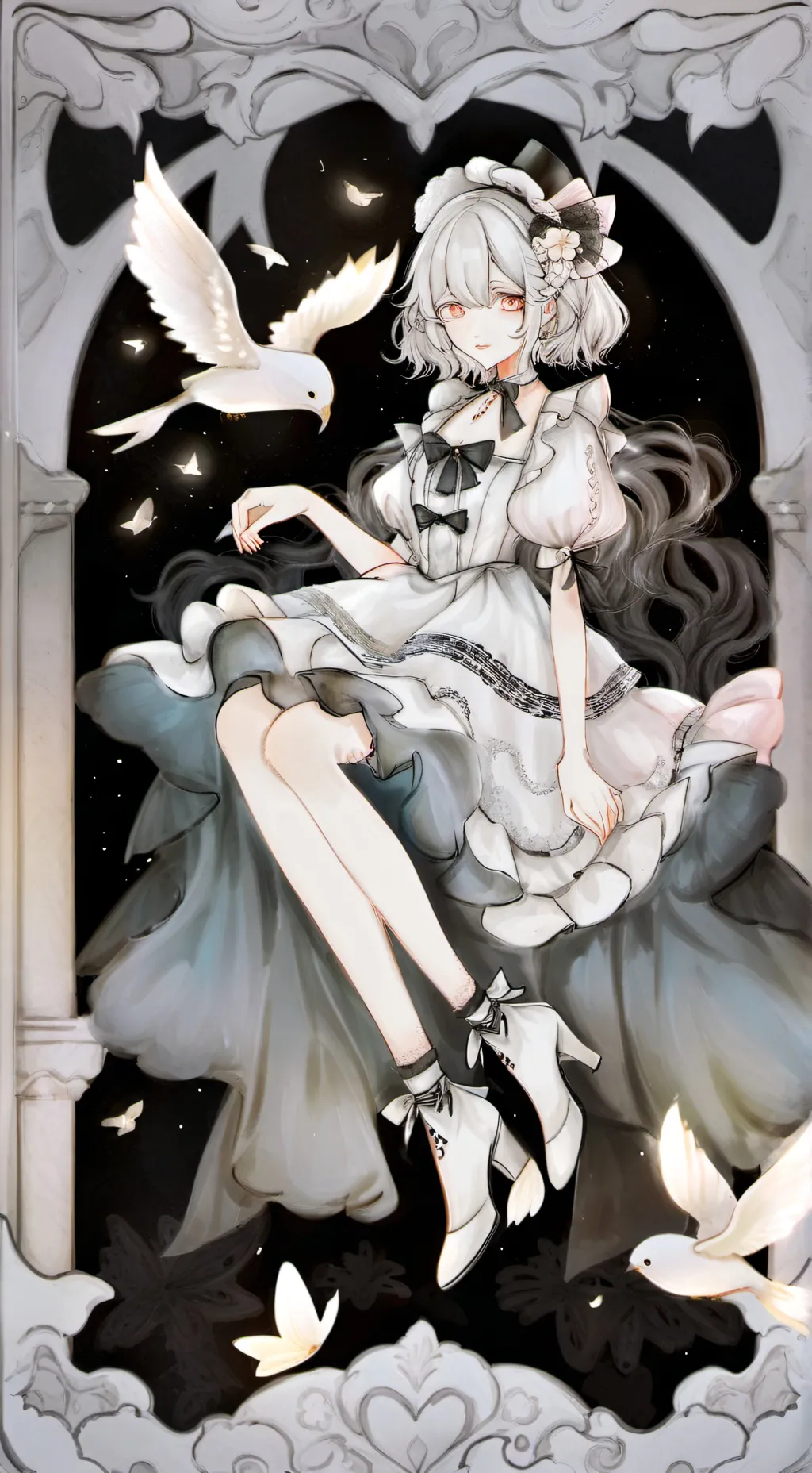 ai character: Gato background