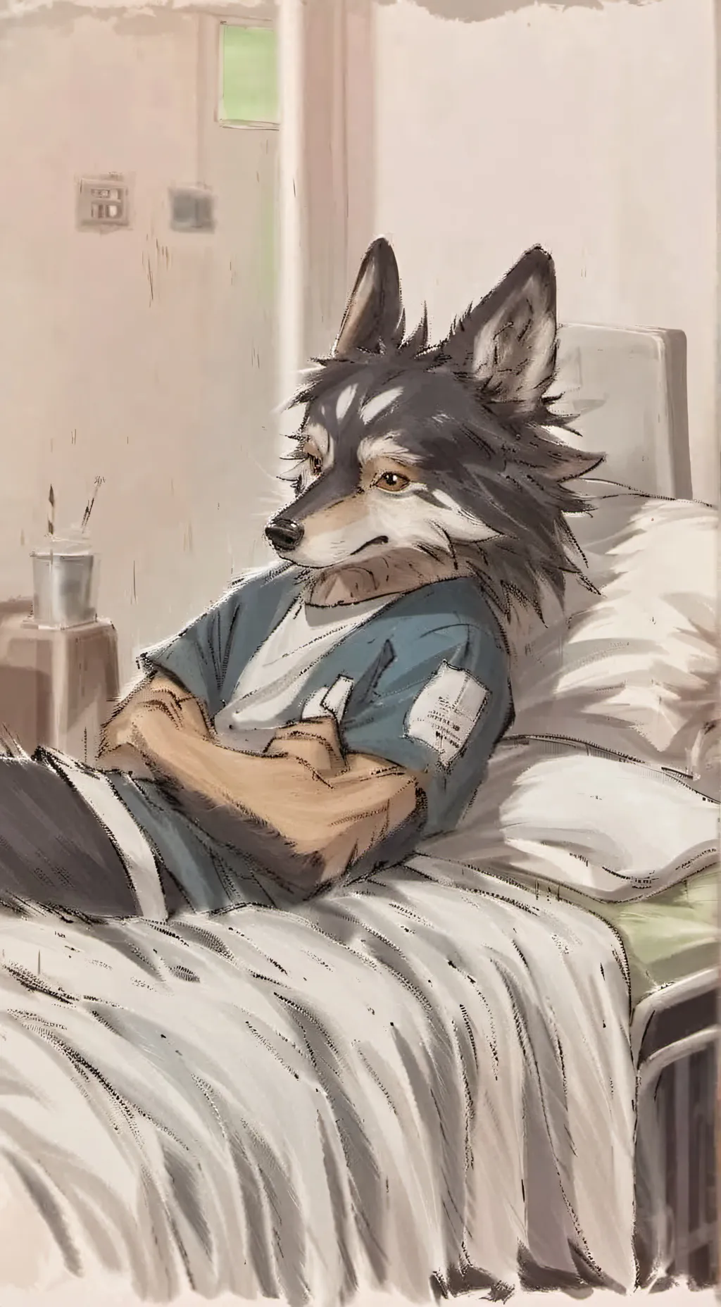 ai character: Reed background