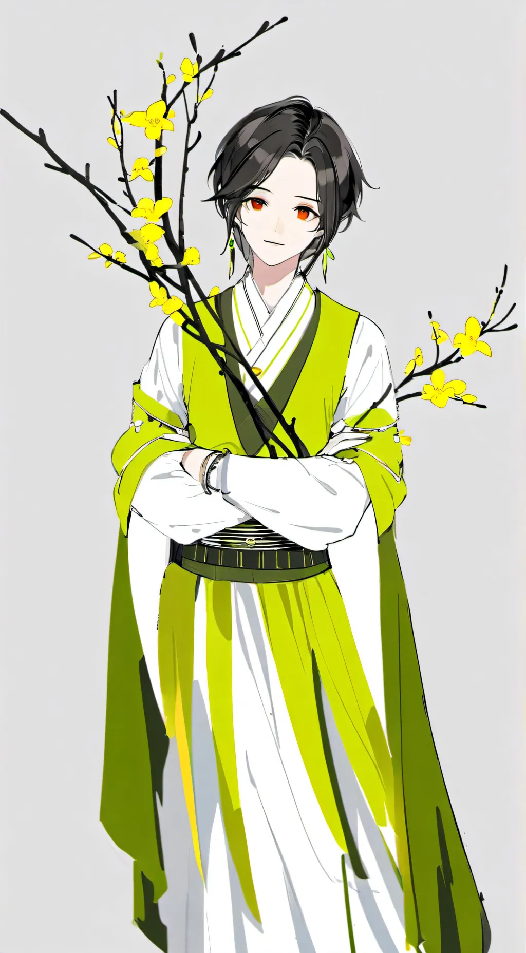 ai character: Kamui Woods background