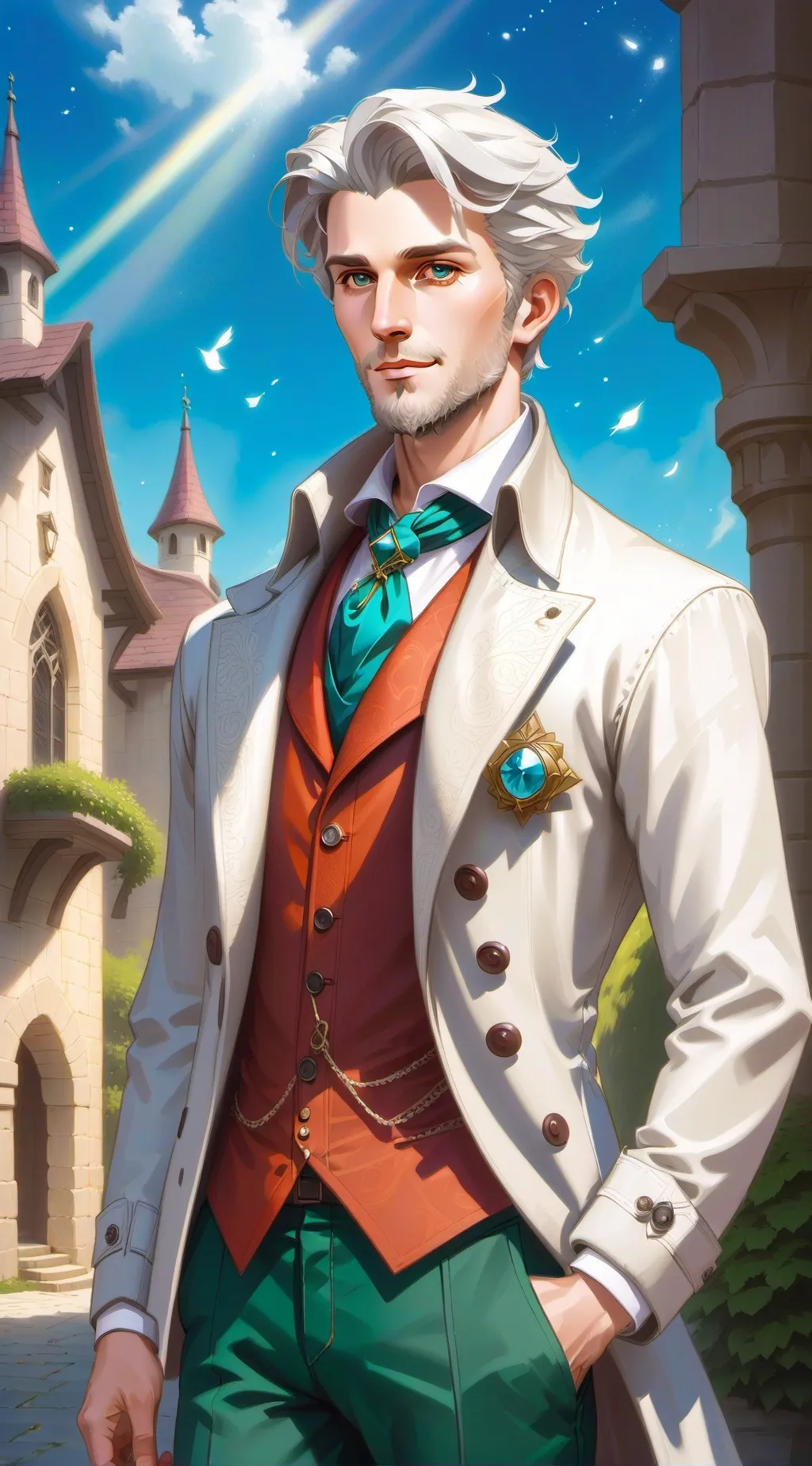 ai character: Matthias Bryce background