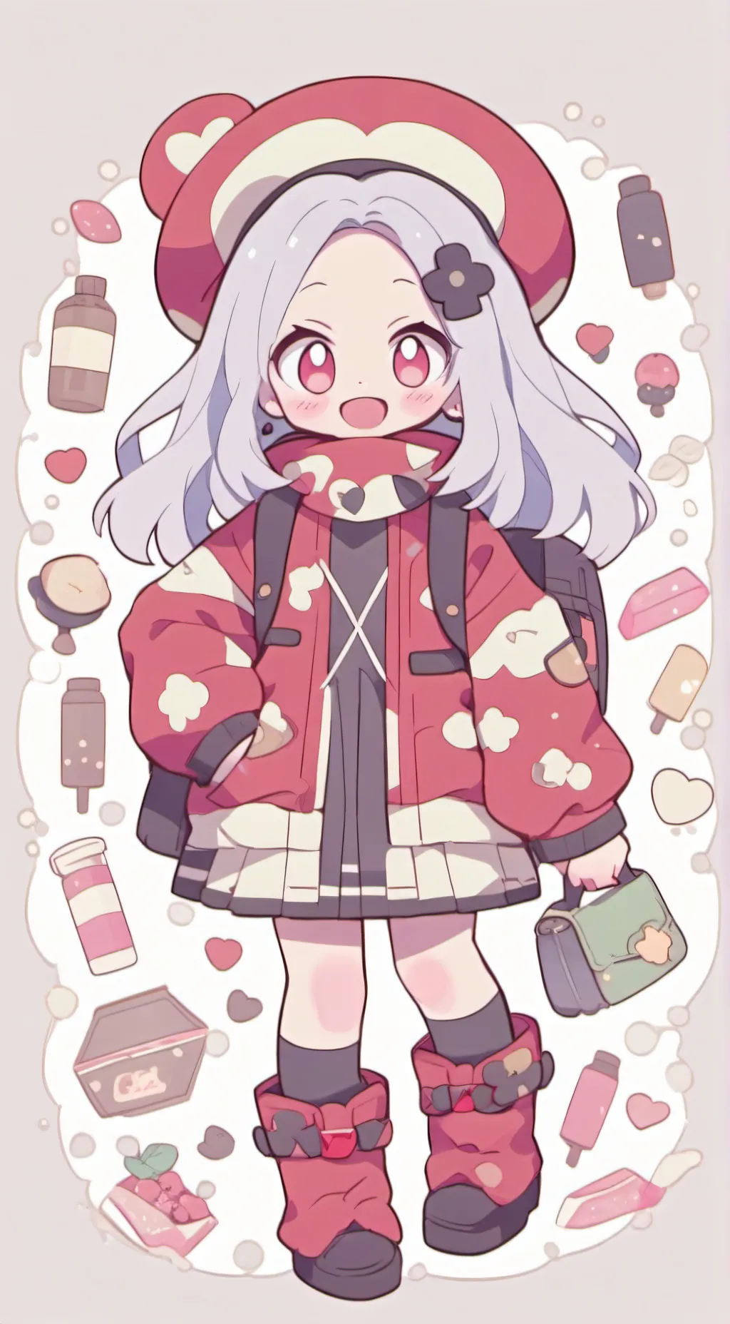 ai character: Mha genderbend! background