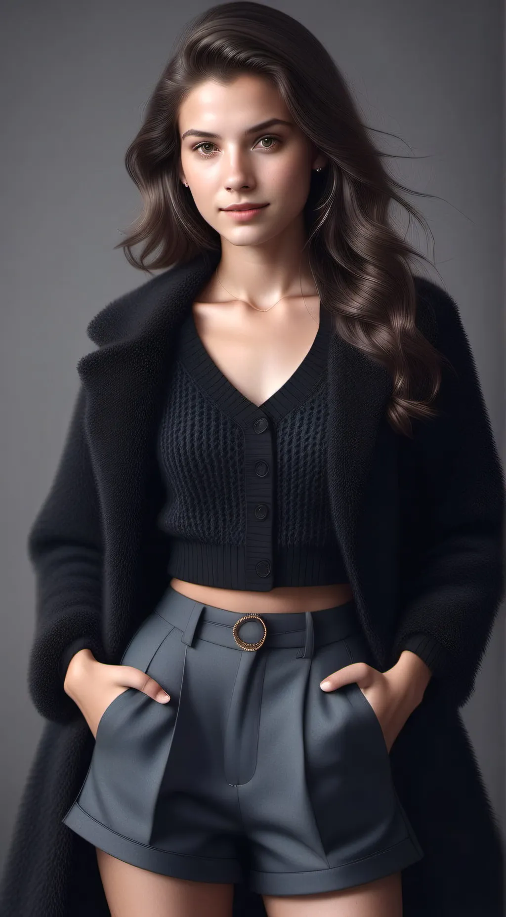 ai character: MUJER DESCONOCIDA  background