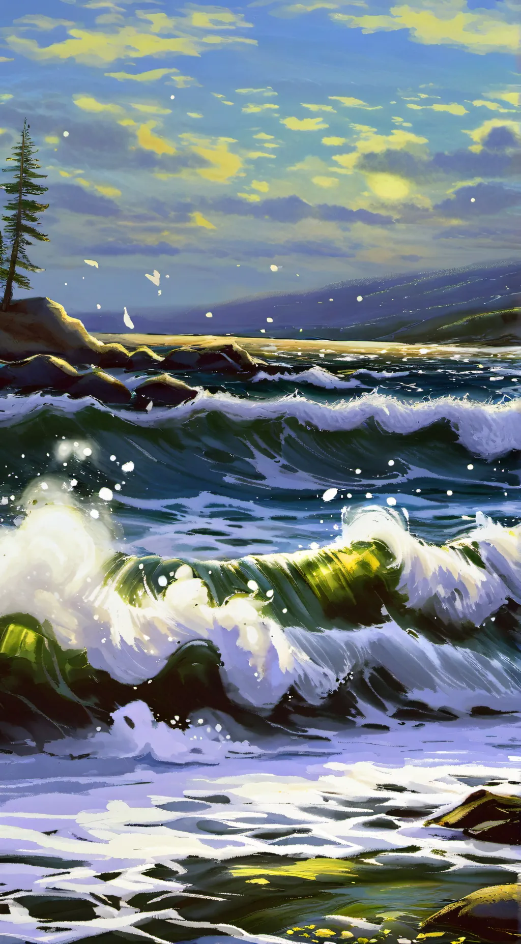 ai character: Sophia katseye  background