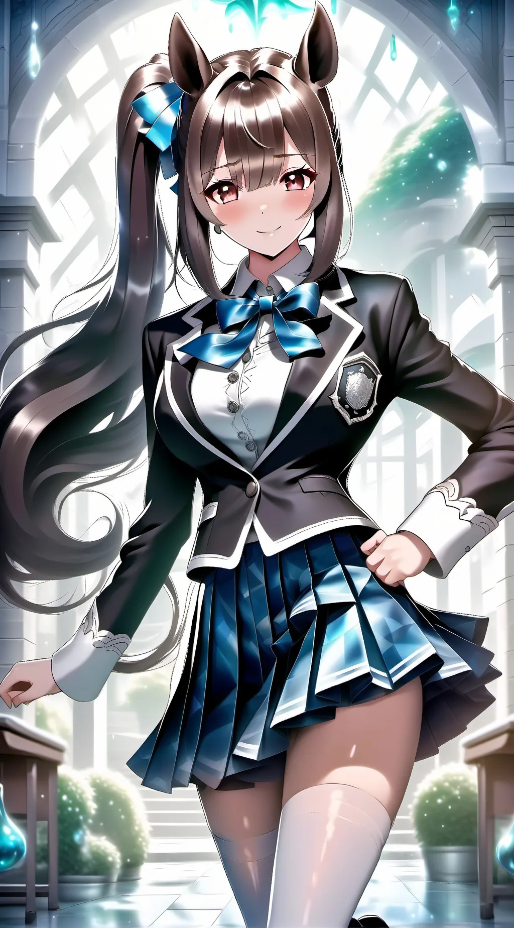 ai character: Lila mayumi   background