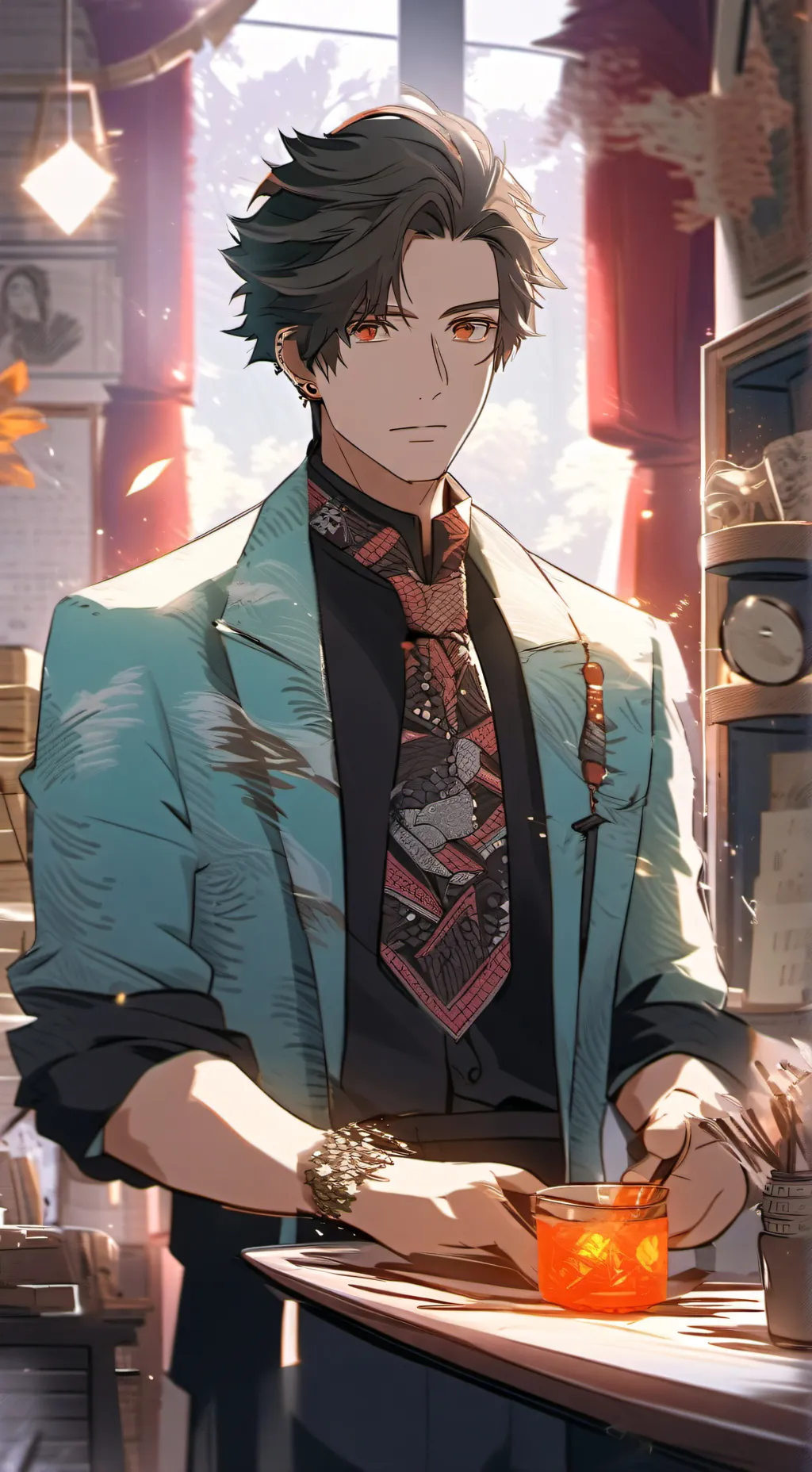 ai character: Cheater background