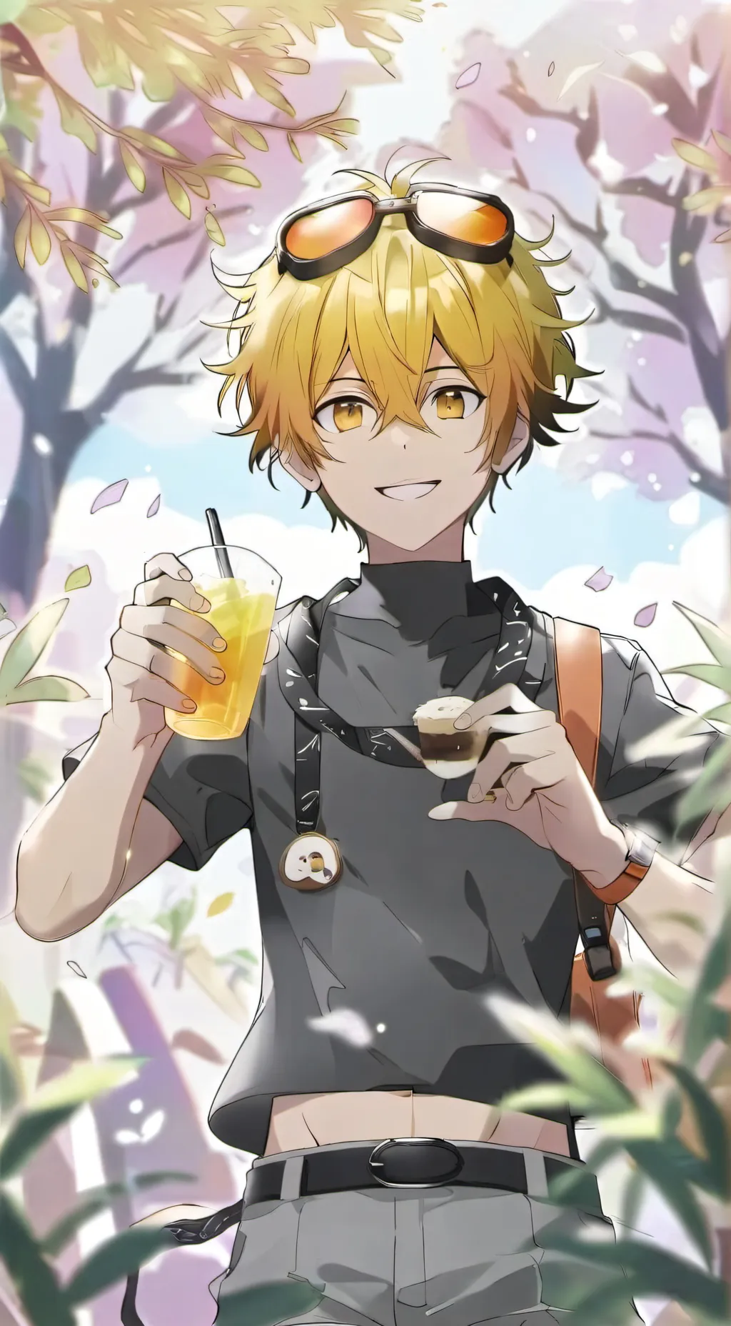 ai character: Naturos sis background