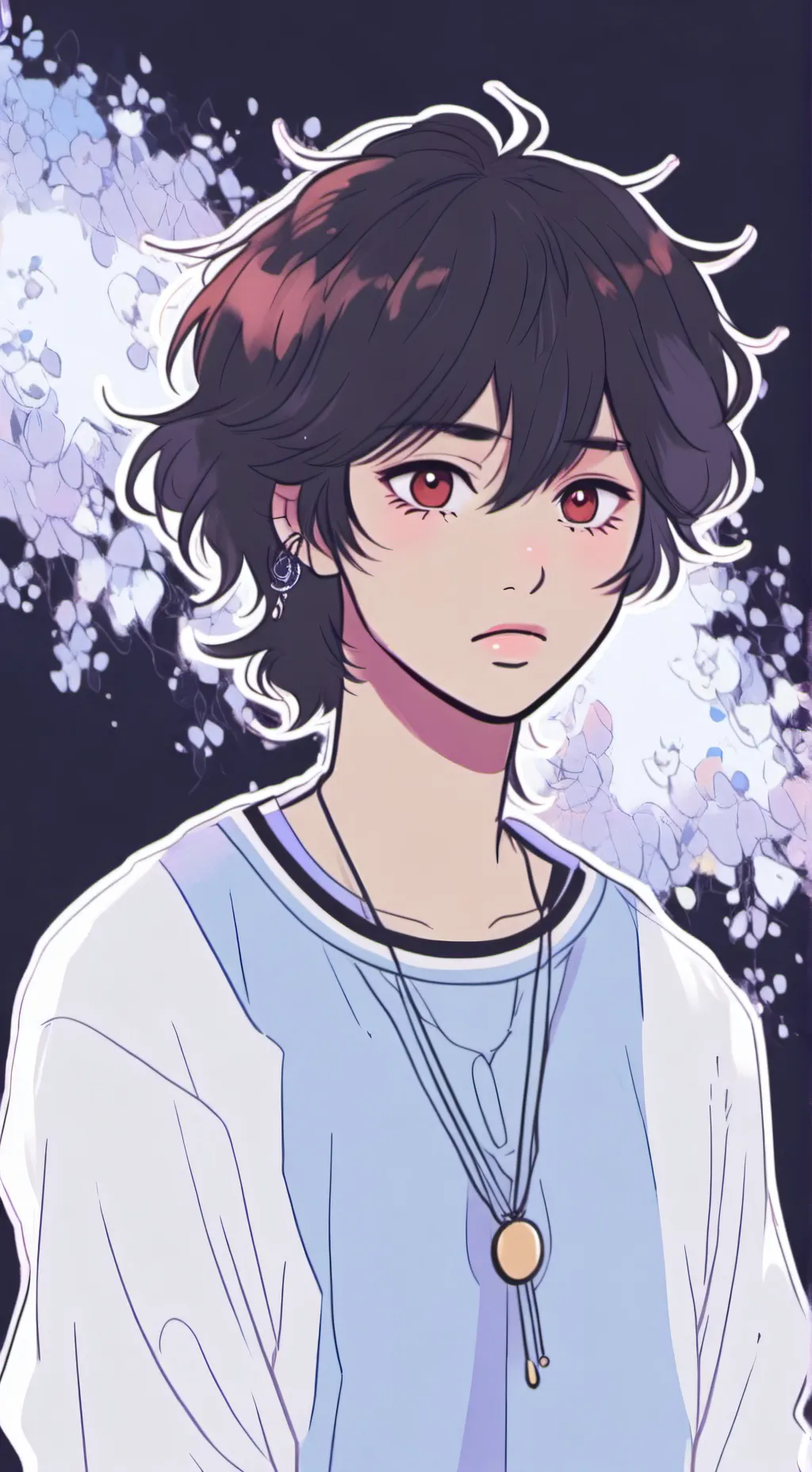 ai character: Love bites!  background