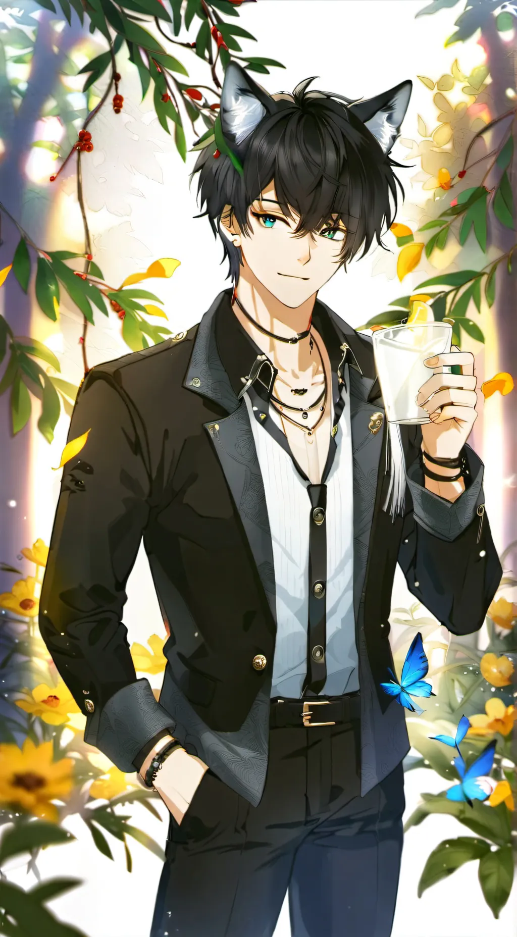 ai character: Chris background