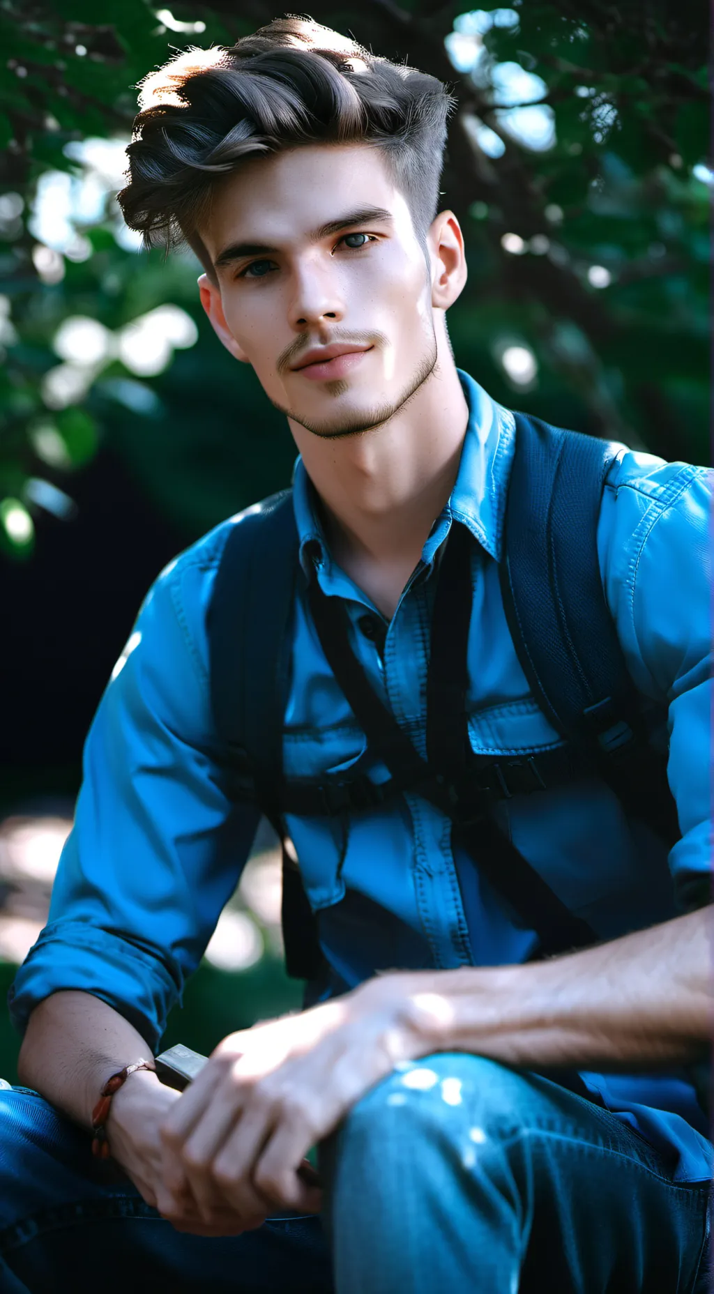 ai character: Alex  background