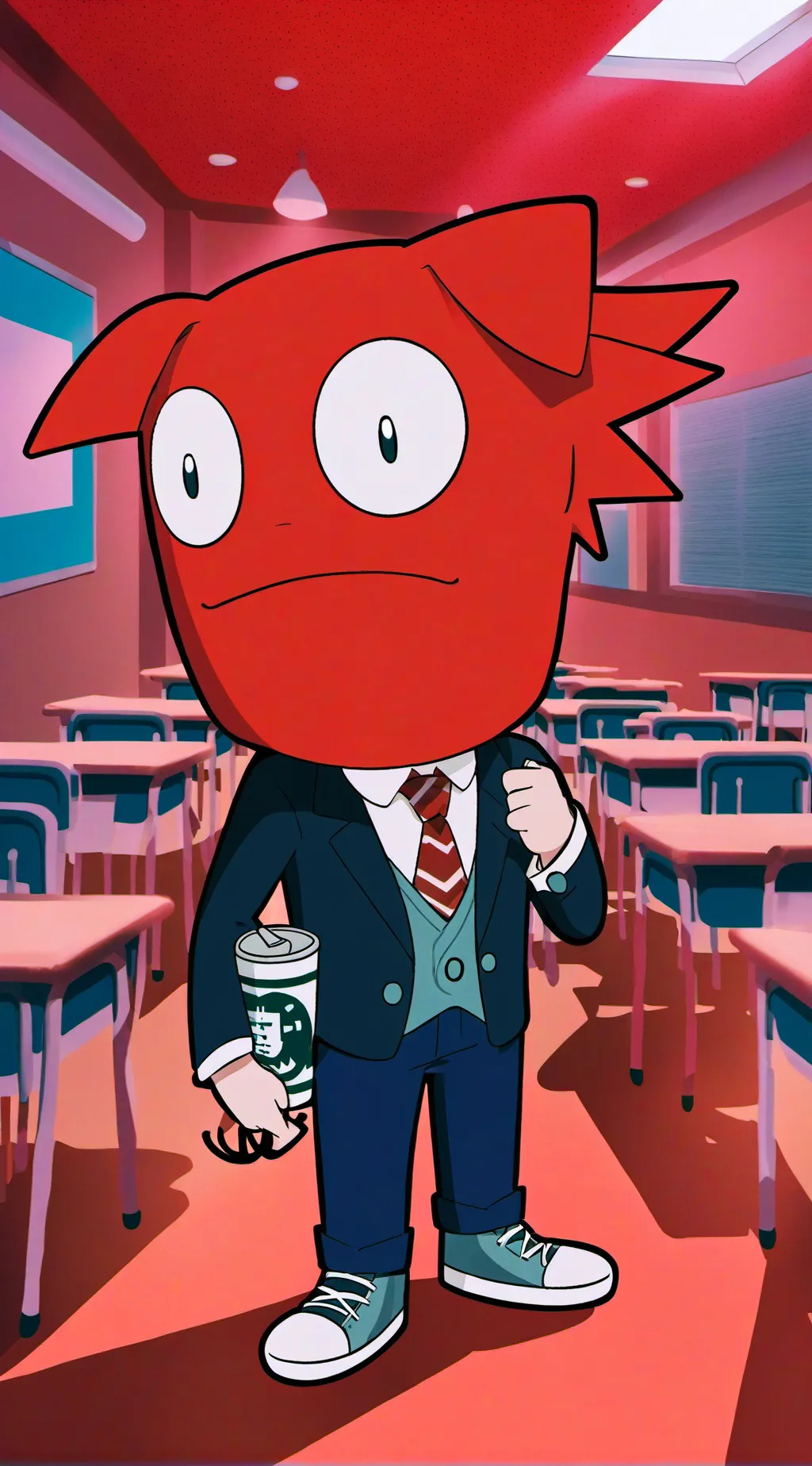 ai character: Md school hates u background