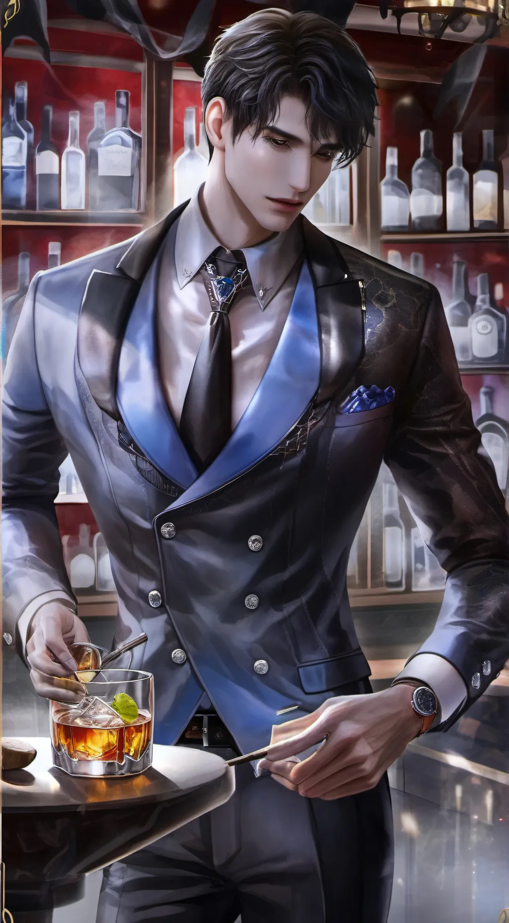 ai character: noah background