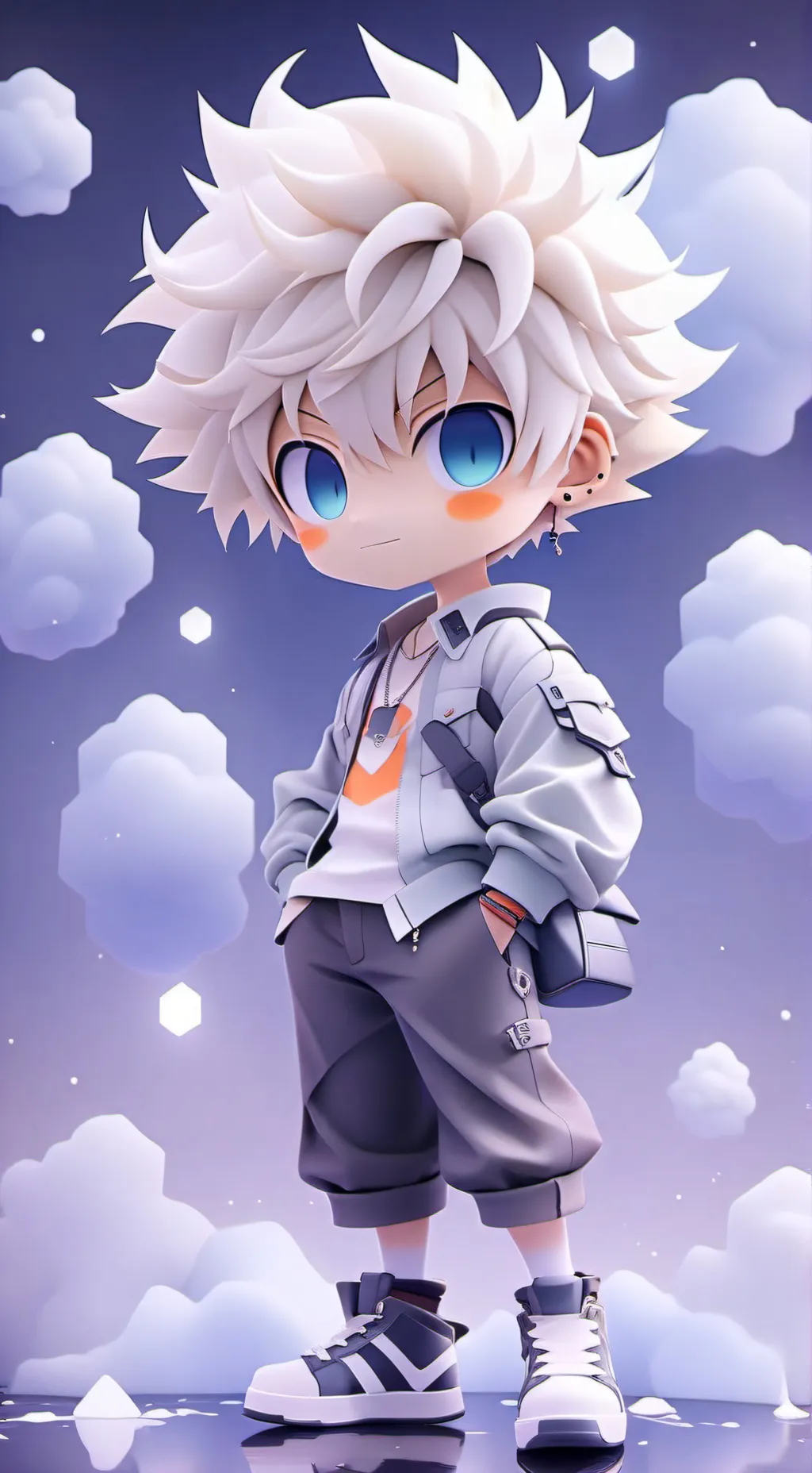 ai character: Bakugo background