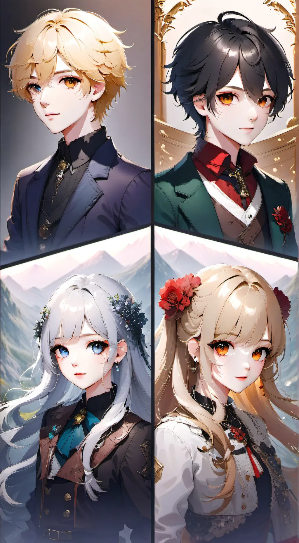 ai character: lily  background